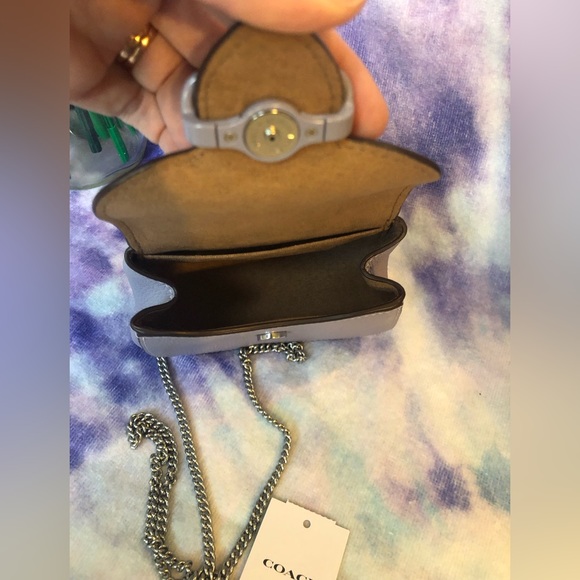 Coach Mini Cardholder with Chain - Picture 11 of 11